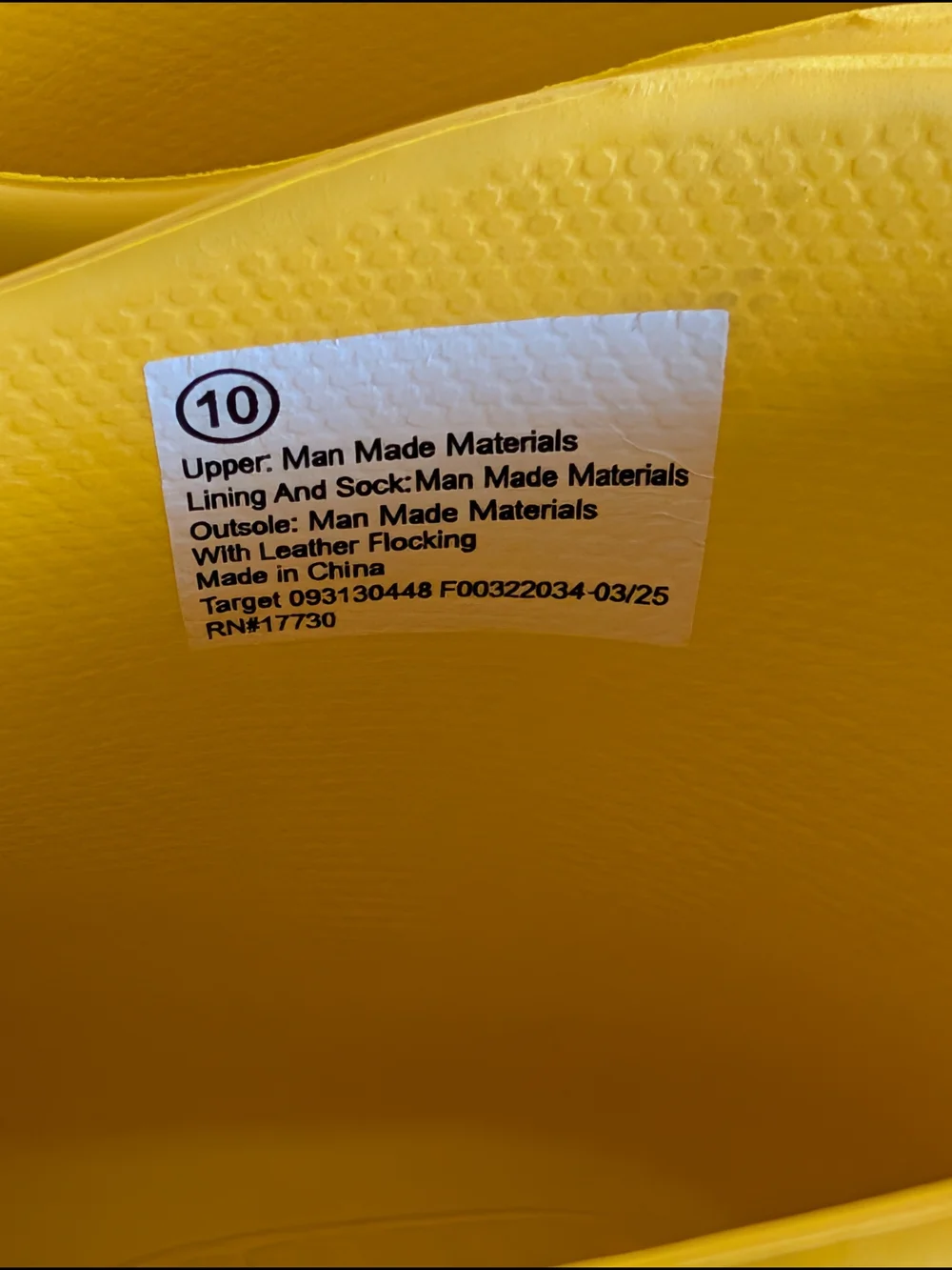 New Bright Sunny Yellow Toddler Waterproof Rain Boots Multiple Sizes Cat & Jack